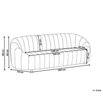 3-sits soffa Malung - Mörkgrön - Möbler - Soffa - Sammetssoffa