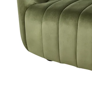 3-sits soffa Malung - Mörkgrön - Möbler - Soffa - Sammetssoffa