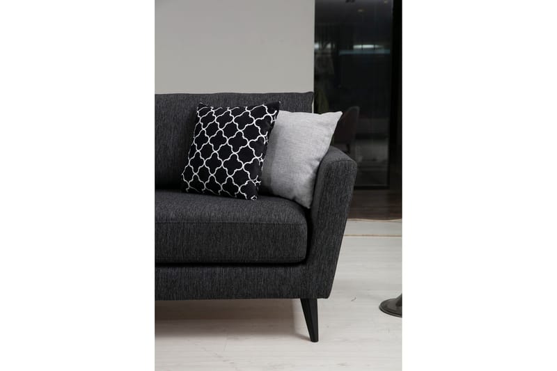 Mangia 3-sits Bäddsoffa 93x178 cm i Tyg - Antracit - Möbler - Soffa - Bäddsoffa - Bäddsoffa 3 sits