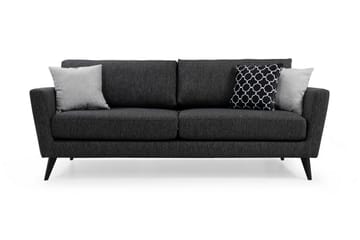 Mangia 3-sits Bäddsoffa 93x178 cm i Tyg - Antracit - Möbler - Soffa - Bäddsoffa - Bäddsoffa 3 sits