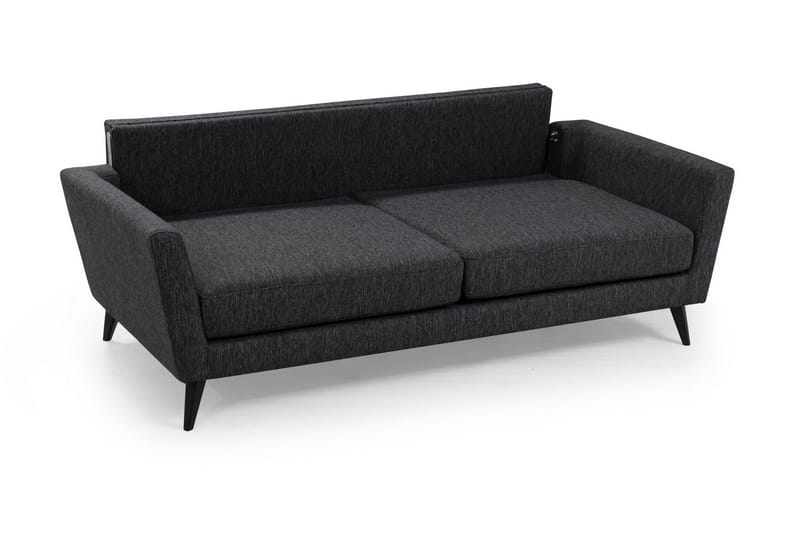 Mangia 3-Sits Soffa - Grå - Möbler - Soffa - Bäddsoffa - Bäddsoffa 3 sits