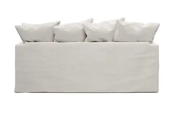 Menard 3-sits Djup Tygsoffa - Beige - Möbler - Soffa - 3 sits soffa