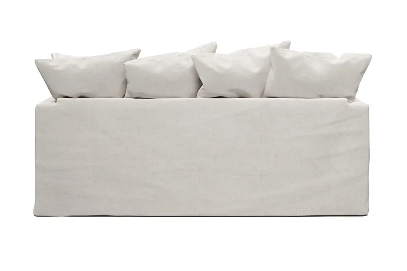 Menard 3-sits Djup Tygsoffa - Beige - Möbler - Soffa - 3 sits soffa