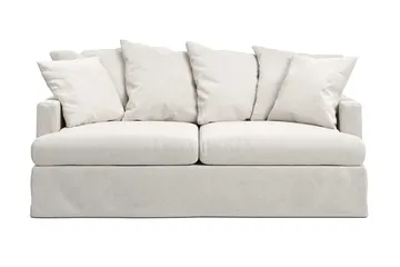 Menard 3-sits Djup Tygsoffa - Beige - Möbler - Soffa - 3 sits soffa