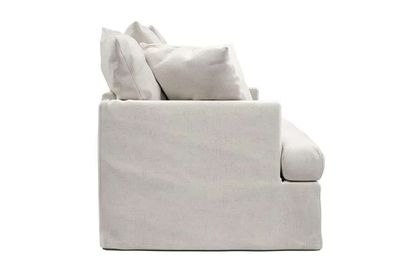 Menard 3-sits Djup Tygsoffa - Beige - Möbler - Soffa - 3 sits soffa