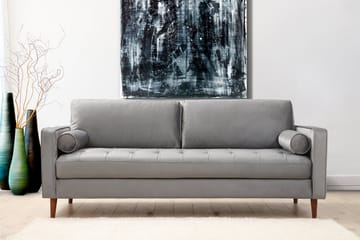Mirrilnesh Soffa 3-sits - Ljusgrå - Möbler - Soffa - 3 sits soffa