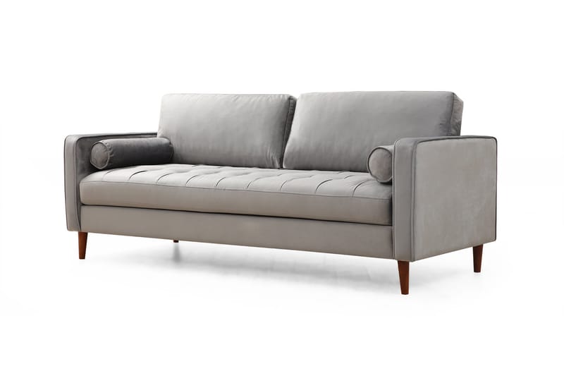 Mirrilnesh Soffa 3-sits - Ljusgrå - Möbler - Soffa - 3 sits soffa