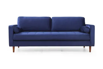 Mirrilnesh Soffa 3-sits - Marinblå - Möbler - Soffa - 3 sits soffa