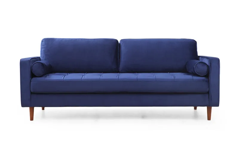 Mirrilnesh Soffa 3-sits - Marinblå - Möbler - Soffa - 3 sits soffa