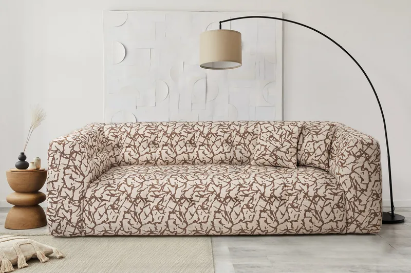 Octavian Soffa 2-sits - Brun - Möbler - Soffa - 3 sits soffa