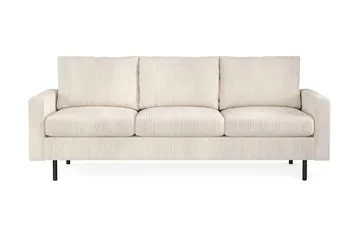 Peppe 3-sits Manchestersoffa - Beige - Möbler - Soffa - 3 sits soffa