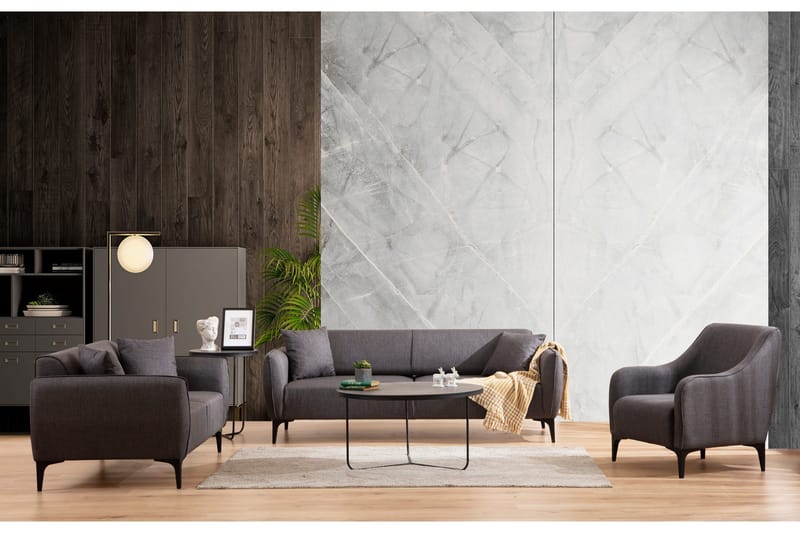 Rossland Soffa 3-sits - Mörkgrå - Möbler - Soffa - Bäddsoffa - Bäddsoffa 3 sits