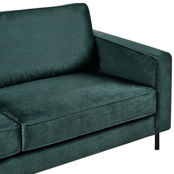 3-sits soffa Savalen - Grön, Svart - Möbler - Soffa - Sammetssoffa