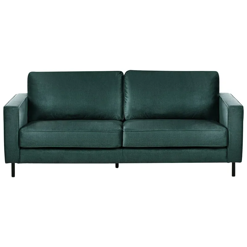 3-sits soffa Savalen - Grön, Svart - Möbler - Soffa - Sammetssoffa