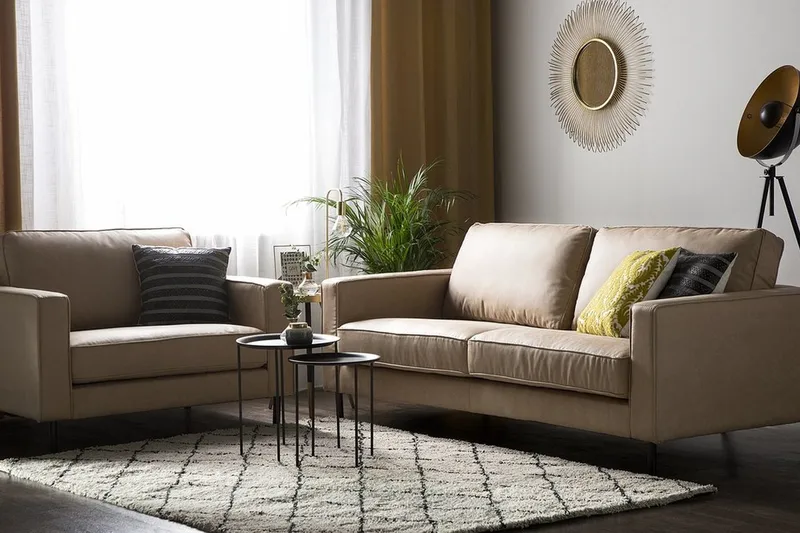 Savalen Soffa 3 Sits - Beige - Möbler - Soffa - 3 sits soffa