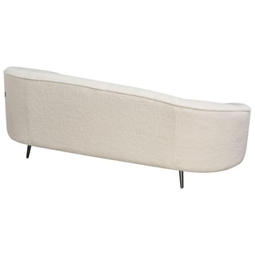 3-sits soffa Savar - Vit, Svart - Möbler - Soffa - 3 sits soffa