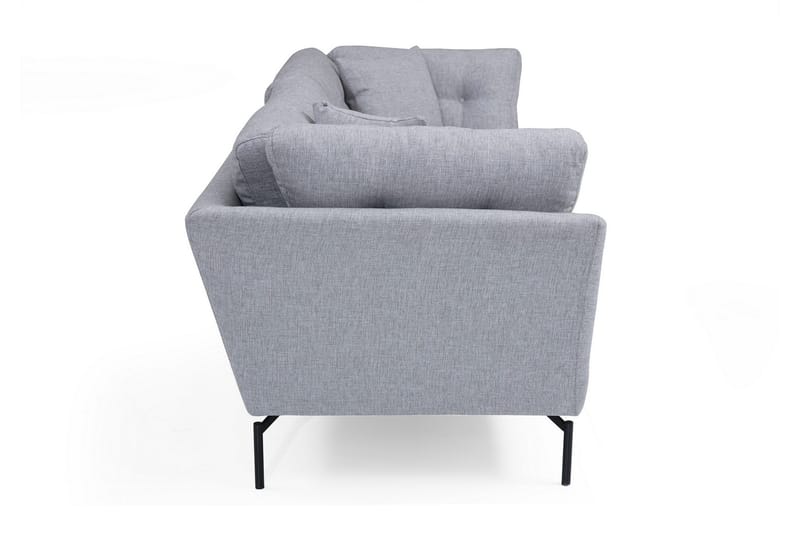 Schirra 3-Sits Soffa - Grå - Möbler - Soffa - 3 sits soffa