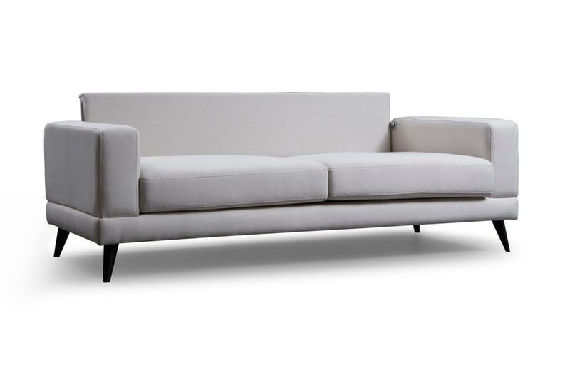 Selder 3-sits Soffa - Beige/Svart - Möbler - Soffa - Bäddsoffa - Bäddsoffa 3 sits