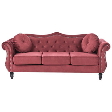 3-sits soffa Skien - Mörkröd - Möbler - Soffa - Chesterfield soffa
