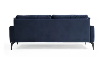 Sowka 3-Sits Soffa - Blå - Möbler - Soffa - 3 sits soffa