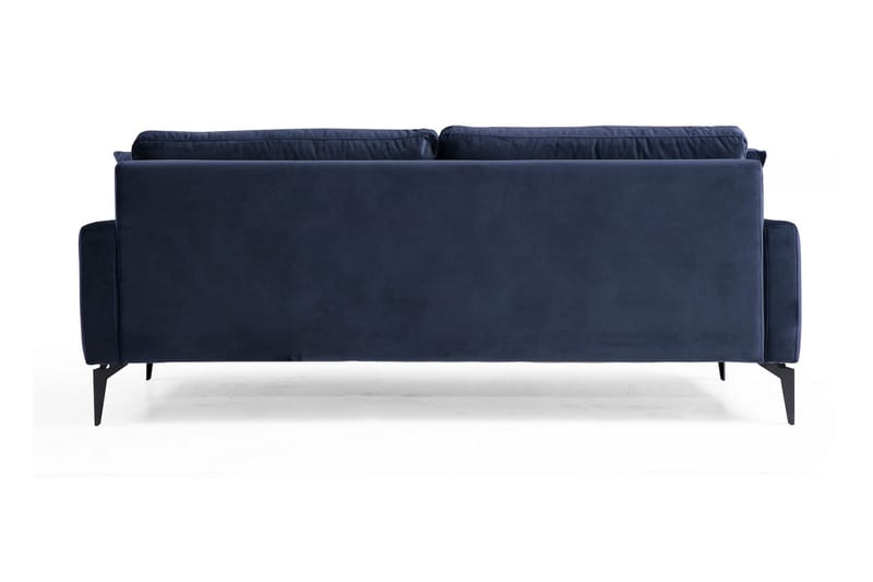 Sowka 3-Sits Soffa - Blå - Möbler - Soffa - 3 sits soffa
