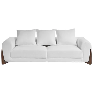3-sits soffa Vinliden - Vit - Möbler - Soffa - 3 sits soffa