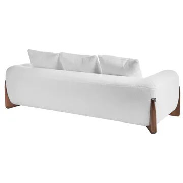 3-sits soffa Vinliden - Vit - Möbler - Soffa - 3 sits soffa