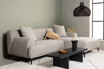 Viskan Soffa 3-sits - Ljusgrå - Möbler - Soffa - Divansoffor & schäslongsoffa - 3 sits soffa med divan