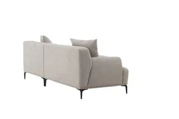 Viskan Soffa 3-sits - Ljusgrå - Möbler - Soffa - Divansoffor & schäslongsoffa - 3 sits soffa med divan