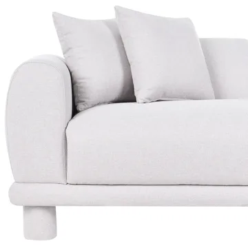 3-sits soffa Pori - Ljusgrå - Möbler - Soffa - 3 sits soffa