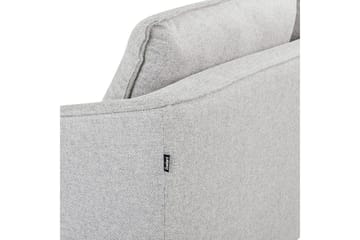 3-sitssoffa Hobro Grå, svart - Grå, svart - Möbler - Soffa - 3 sits soffa