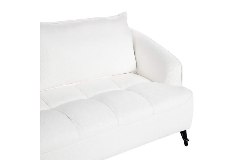 3-sitssoffa Hobro Vit, Svart - Vit, Svart - Möbler - Soffa - 3 sits soffa