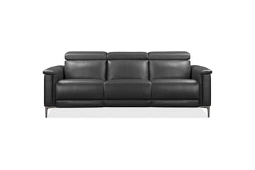 3-sitssoffa Lund Grå, PU, Elektrisk vilstol - Grå, PU, Elektrisk vilstol - Möbler - Soffa - 3 sits soffa