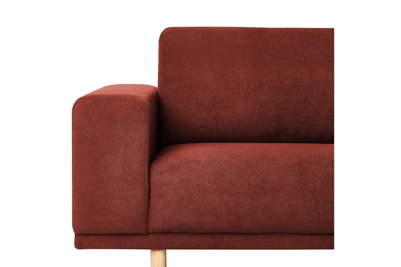 3-sitssoffa Nivala Röd - Röd - Möbler - Soffa - 3 sits soffa