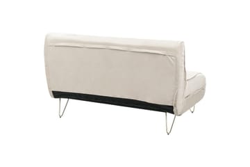 3-sitssoffa Vestfold Beige, guld - Beige, guld - Möbler - Soffa - Bäddsoffa