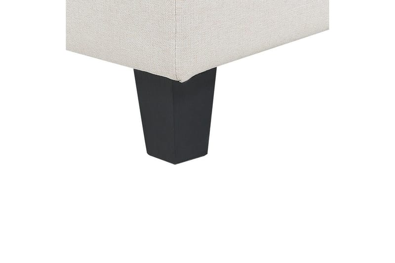 4-sits Hörnsoffa Unstad Beige/svart, Högervänd, Polyester - Beige/svart, Högervänd, Polyester - Möbler - Soffa - Modulsoffor - Komplett modulsoffa