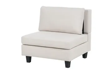 4-sits Hörnsoffa Unstad Beige/svart, Högervänd, Polyester - Beige/svart, Högervänd, Polyester - Möbler - Soffa - Modulsoffor - Komplett modulsoffa