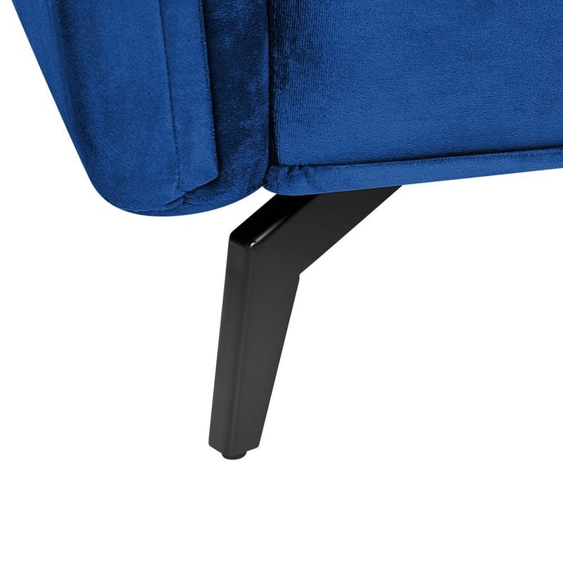4-sits soffa Aure - Blå - Möbler - Soffa - Sammetssoffa