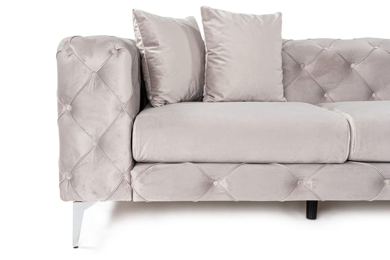 Beachport Soffa 4-sits - Ljusgrå - Möbler - Soffa - 4 sits soffa