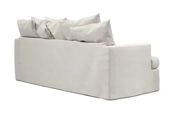 Menard 4-sits Djup Tygsoffa - Beige - Möbler - Soffa - 4 sits soffa