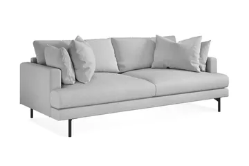 Menard 4-sits Djup Tygsoffa - Ljusgrå - Möbler - Soffa - 4 sits soffa
