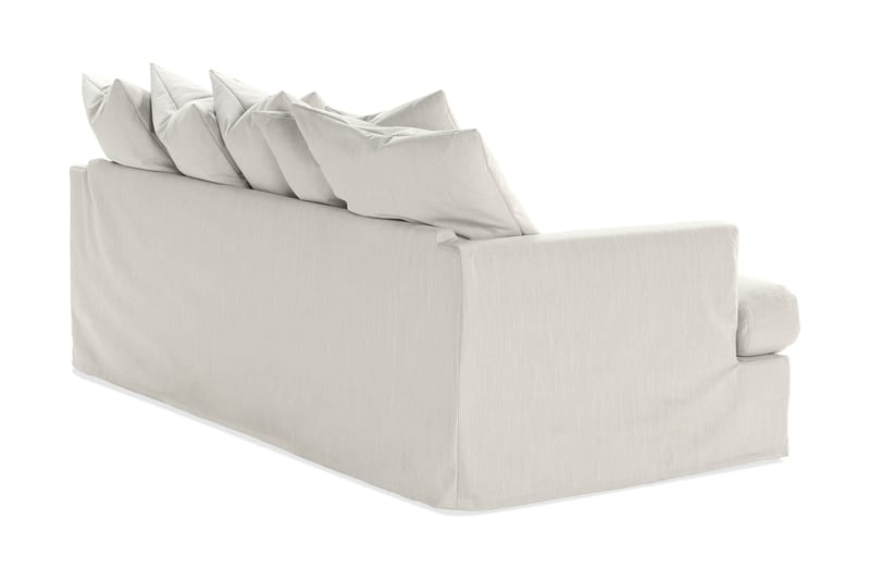 Menard 4-sits Djup Tygsoffa - Ljusgrå - Möbler - Soffa - 4 sits soffa