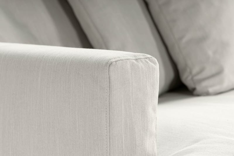 Menard 4-sits Djup Tygsoffa - Ljusgrå - Möbler - Soffa - 4 sits soffa
