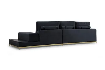Mezonzo 4-sits Soffa - Svart - Möbler - Soffa - 4 sits soffa
