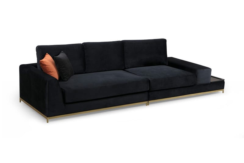 Mezonzo 4-sits Soffa - Svart - Möbler - Soffa - 4 sits soffa