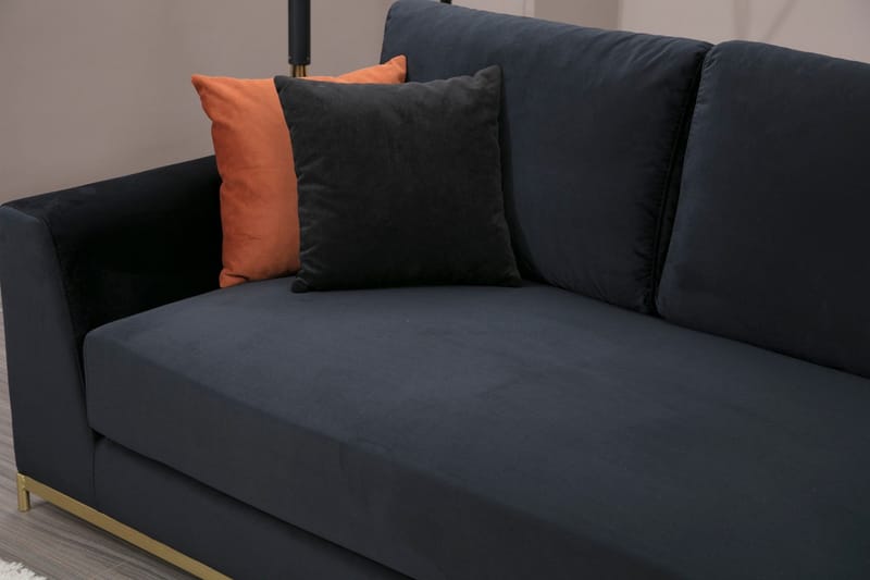 Mezonzo 4-sits Soffa - Svart - Möbler - Soffa - 4 sits soffa