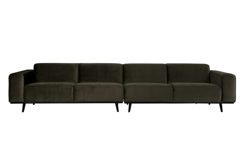 Statement 4-sits Sammetssoffa Large - Grön - Möbler - Soffa - 4 sits soffa
