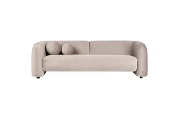 4-sits Soffgrupp Leiren Gråbeige - Gråbeige - Möbler - Soffa - Soffgrupp
