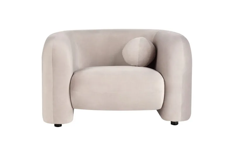 4-sits Soffgrupp Leiren Gråbeige - Gråbeige - Möbler - Soffa - Soffgrupp