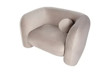 4-sits Soffgrupp Leiren Gråbeige - Gråbeige - Möbler - Soffa - Soffgrupp